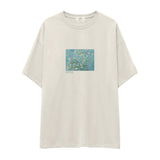 Almond Blossoms Oversize Tişört