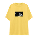 Jimi Hendrix Falkoner Centret Copenhagen 1969 Oversize Tişört