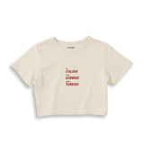 Eat Drive Marry Crop Tişört