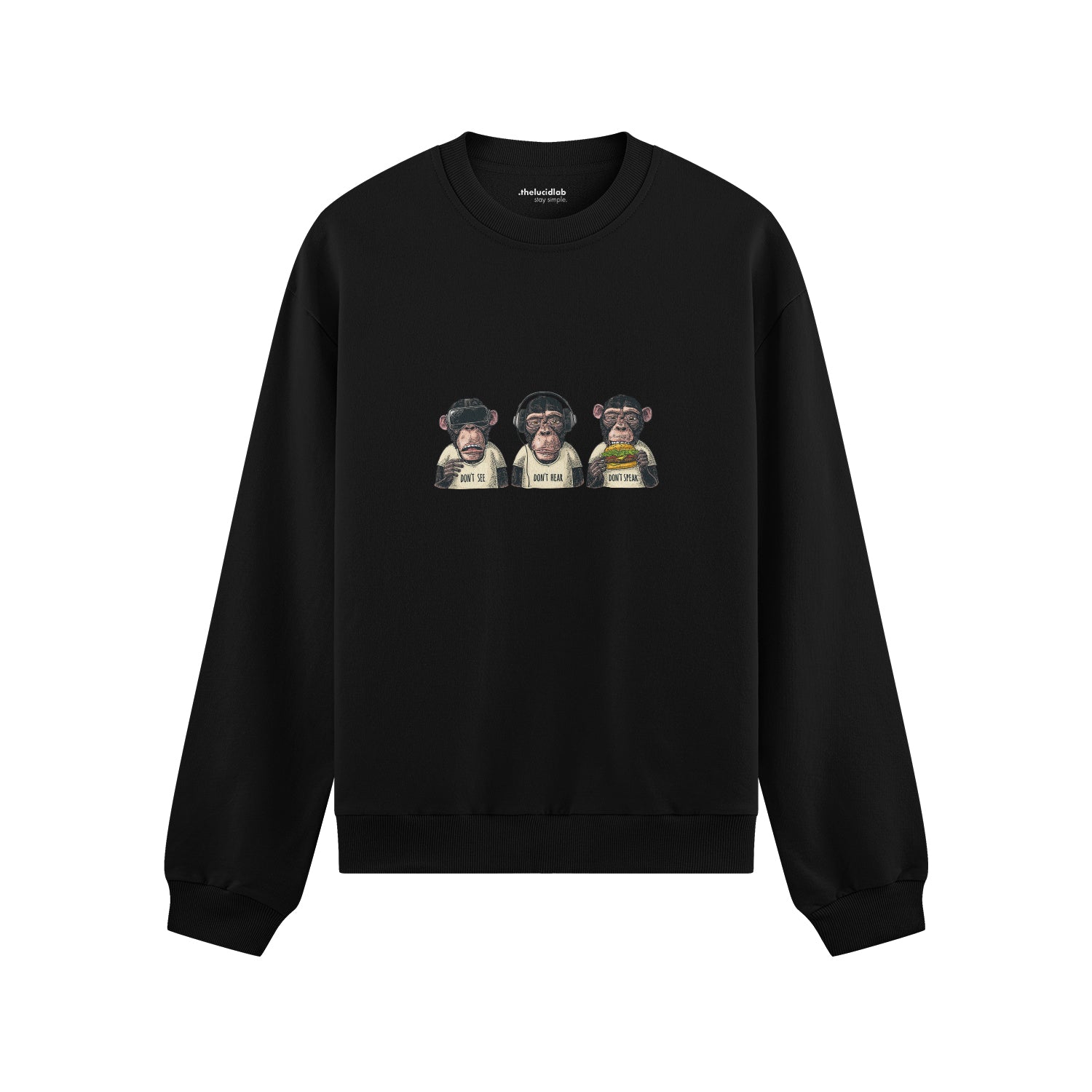 Diplomatic Monkeys Oversize Sweatshirt