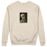 Skull of a Skeleton with Burning Cigarette Sweatshirt