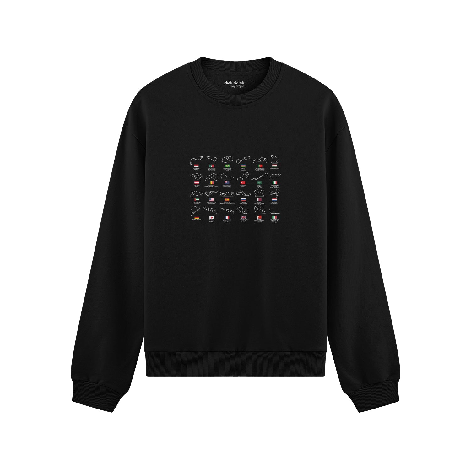 All Tracks / Formula 1 Pistleri Oversize Sweatshirt