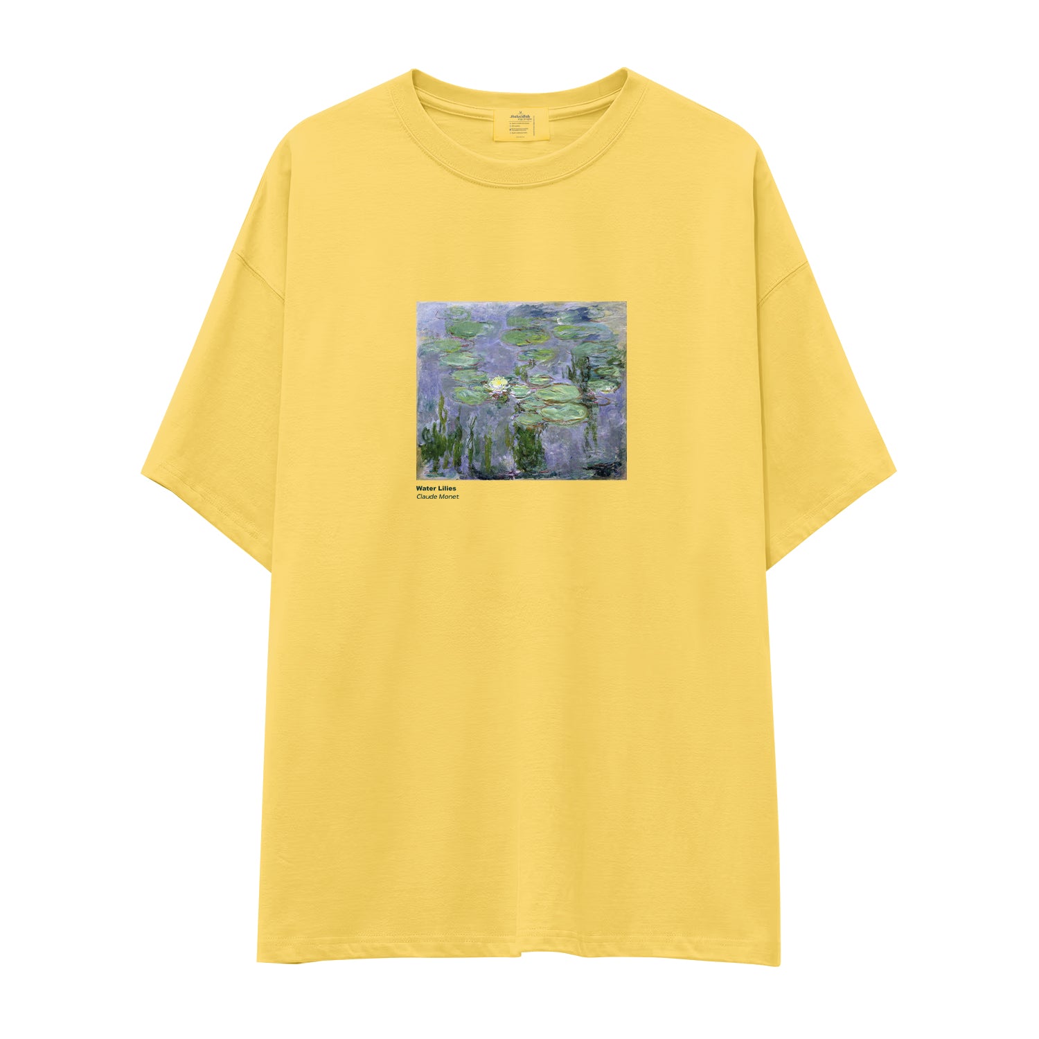 Water Lilies Oversize Tişört