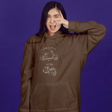 Vespa Oversize Hoodie