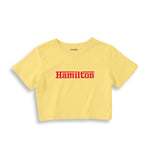 Hamilton / Ferrari Crop Tişört
