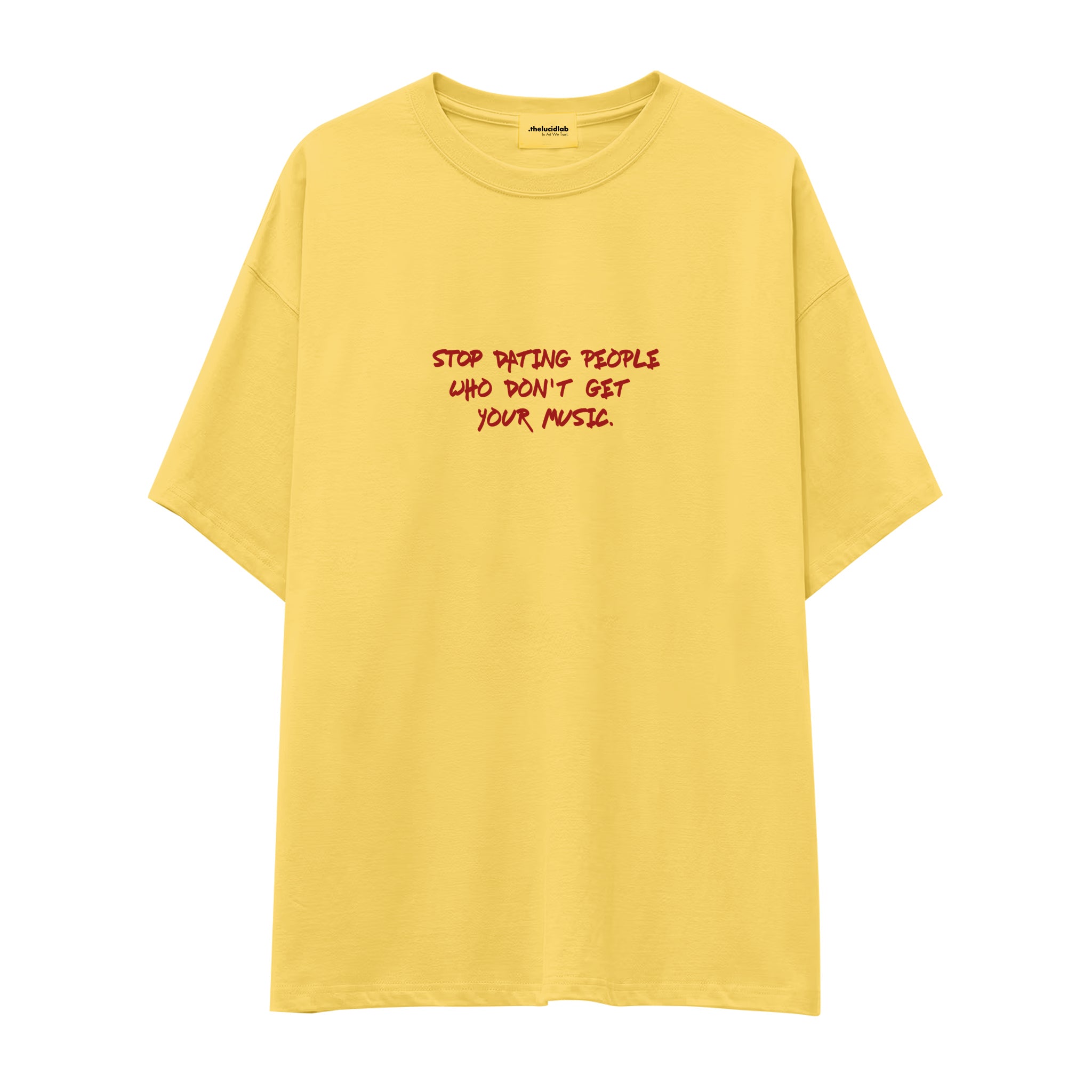 Stop Dating Oversize Tişört