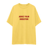 Adult Film Director Oversize Tişört