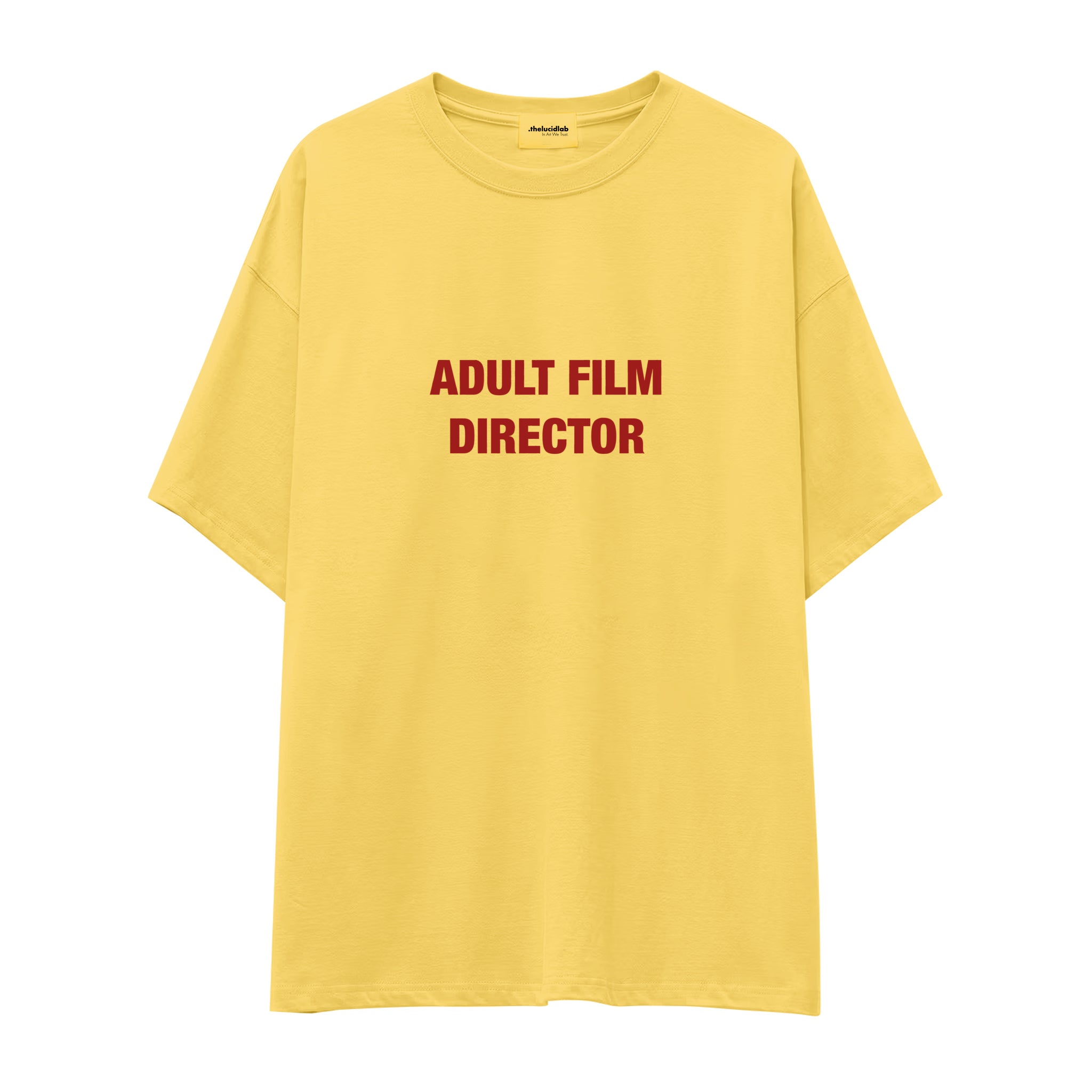 Adult Film Director Oversize Tişört
