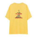 Saint Tropez Sailing Club Oversize Tişört
