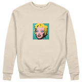 Andy Warhol / Marilyn Monroe Blue Sweatshirt
