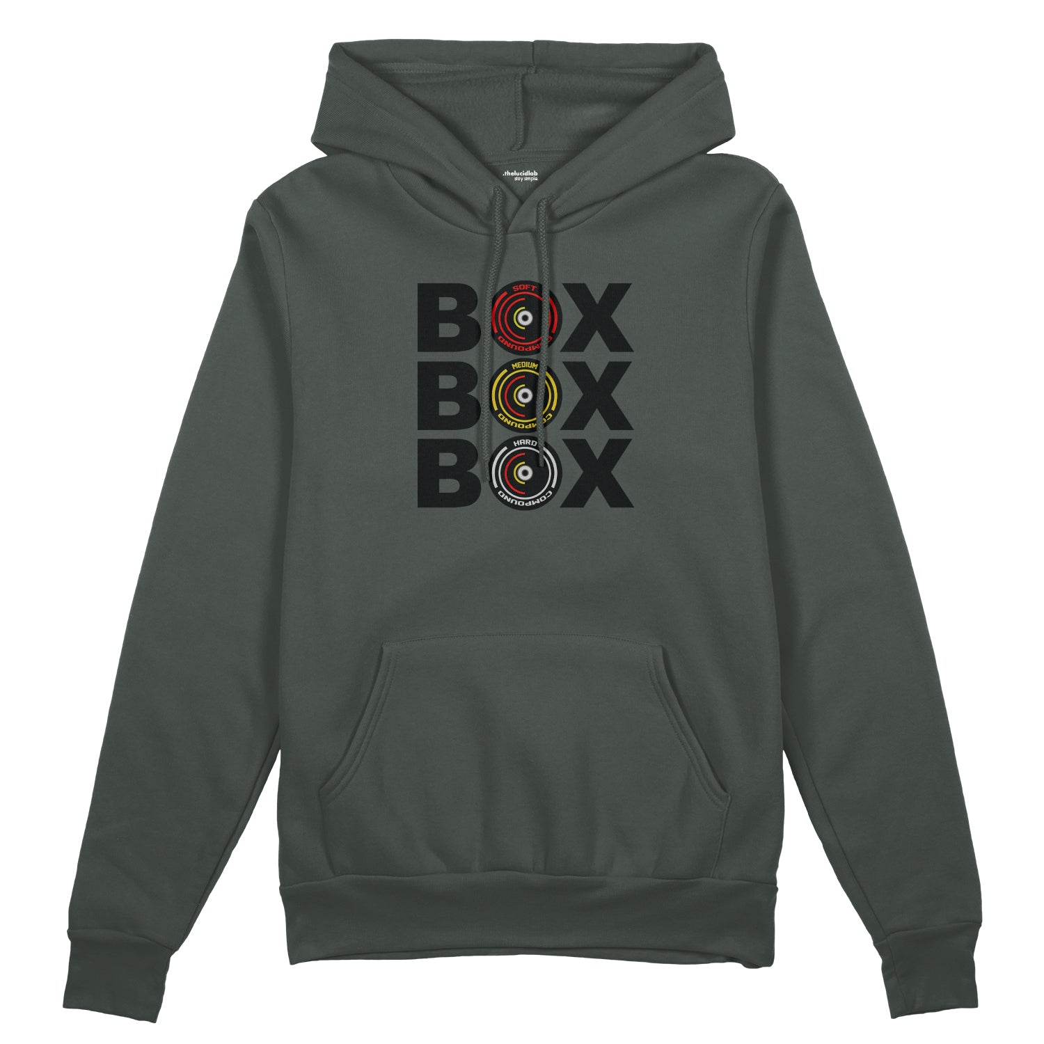 Box Box Box Oversize Hoodie