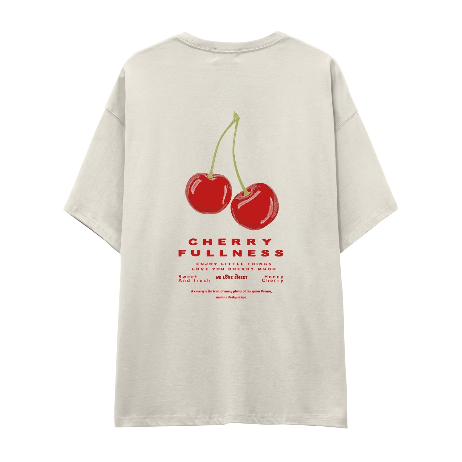 Cherry Mood Oversize Tişört