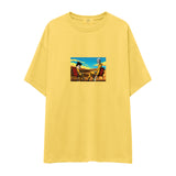 Breaking Bad / Rick and Morty Oversize Tişört