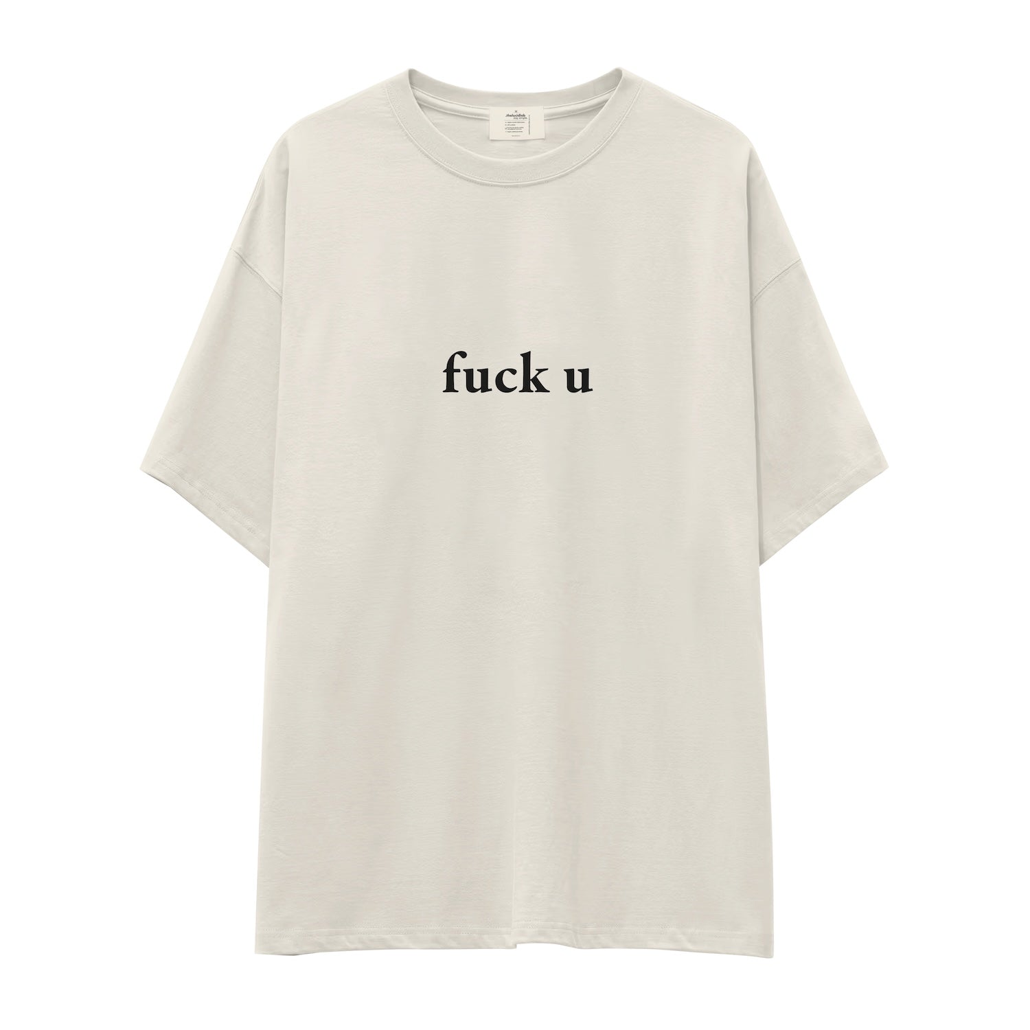 FUCK U Oversize Tişört