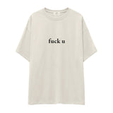FUCK U Oversize Tişört
