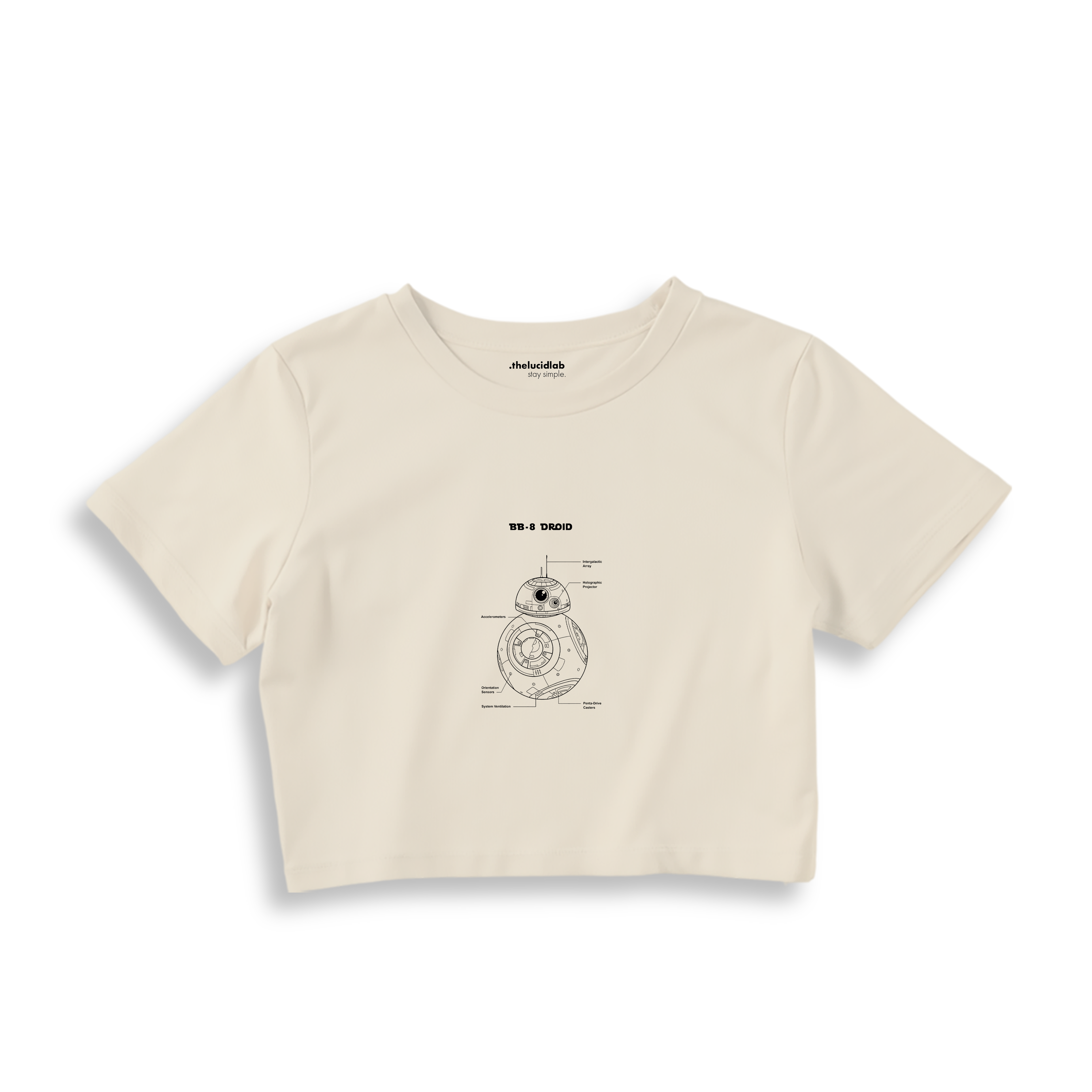 BB-8 Crop Tişört