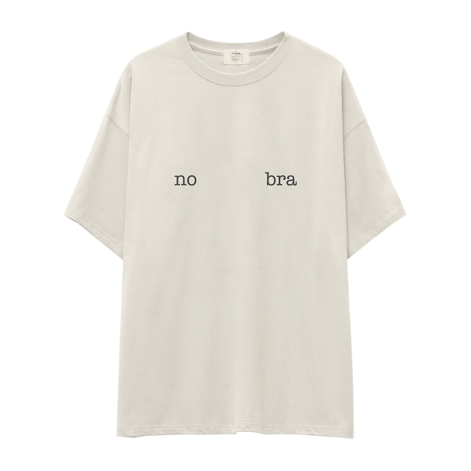 No Bra Oversize Tişört