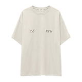 No Bra Oversize Tişört