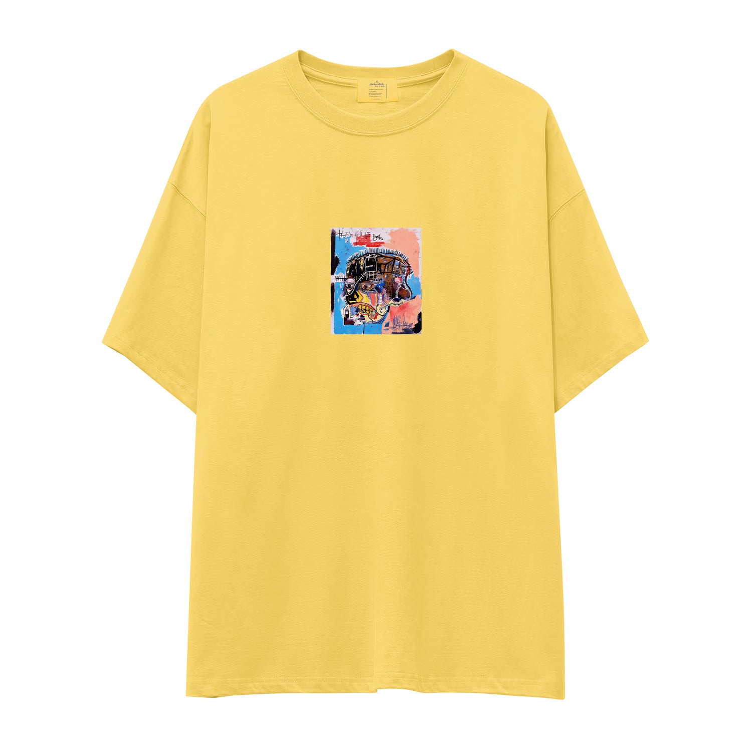 Basquiat Skull (1982) Oversize Tişört