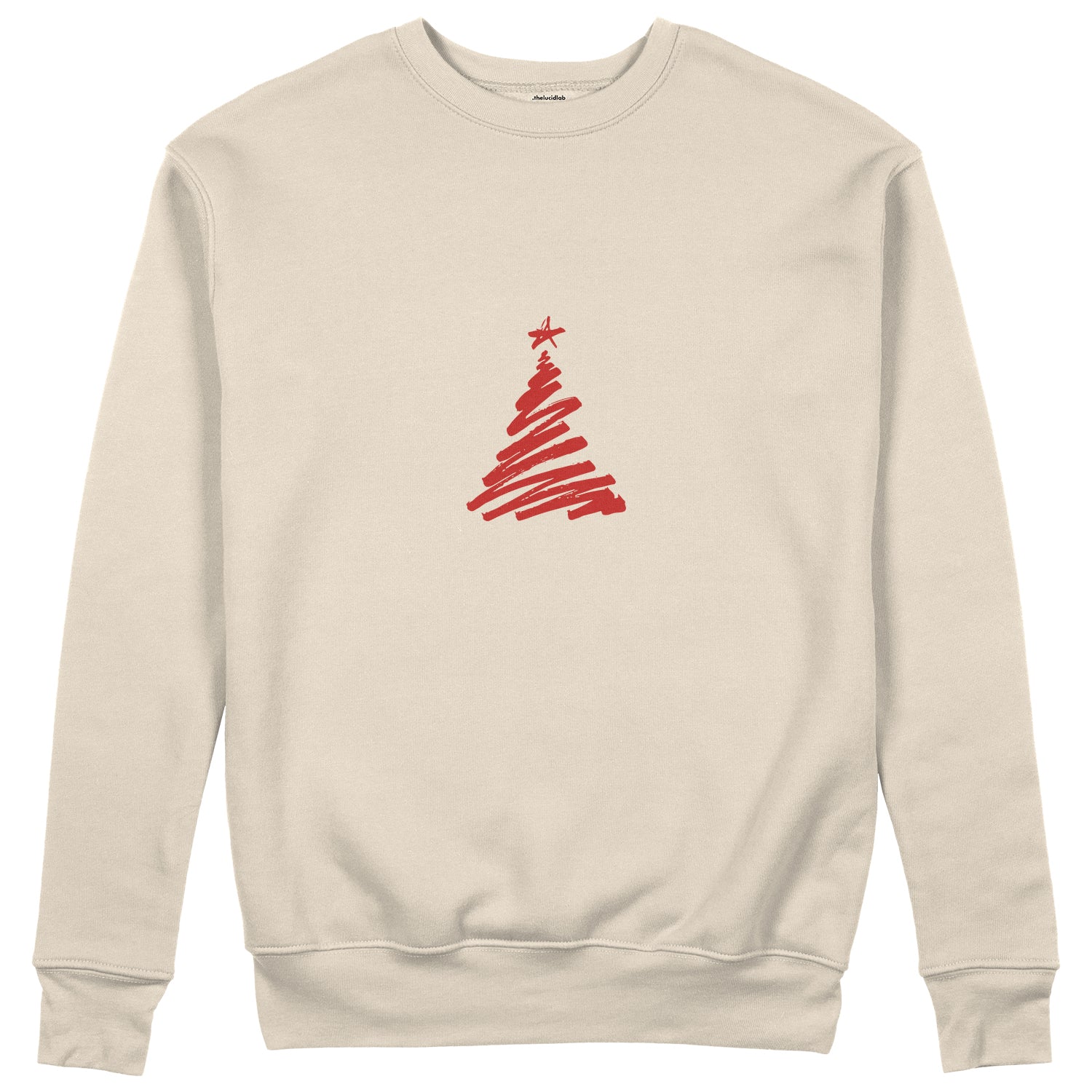 Minimal Christmas Tree Sweatshirt