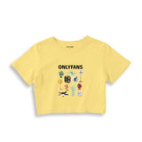 Onlyfans Crop Tişört