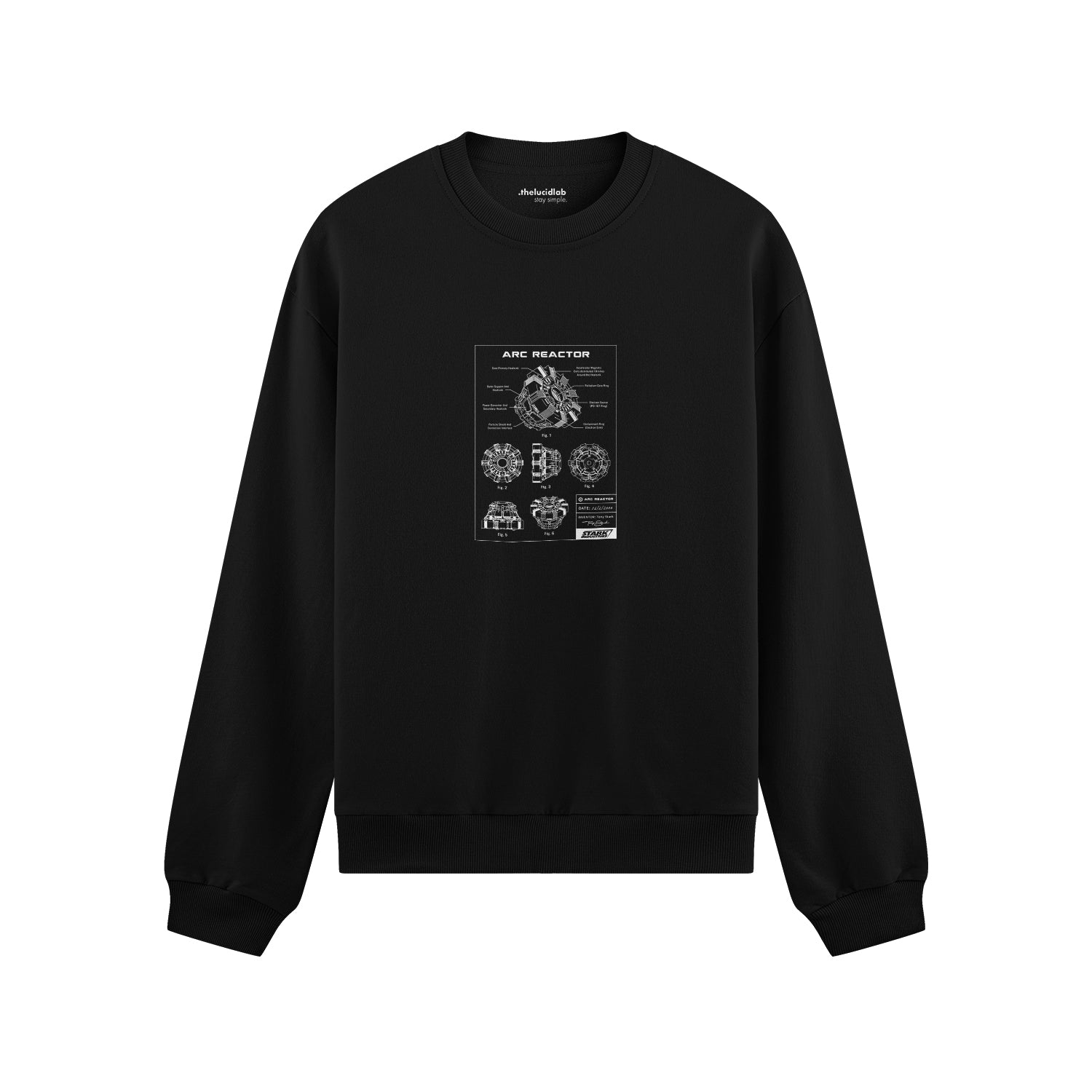 Arc Reactor Oversize Sweatshirt