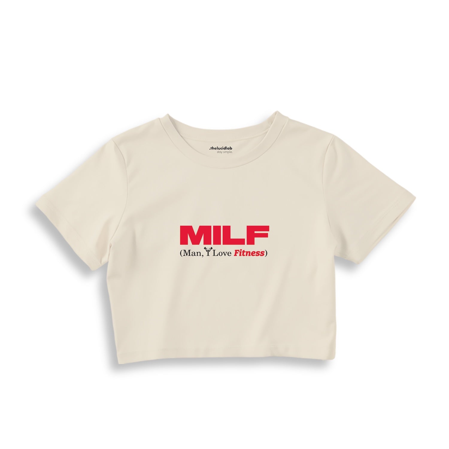 MILF / Man I Love Fitness Crop Tişört