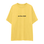 No Bra Club Oversize Tişört