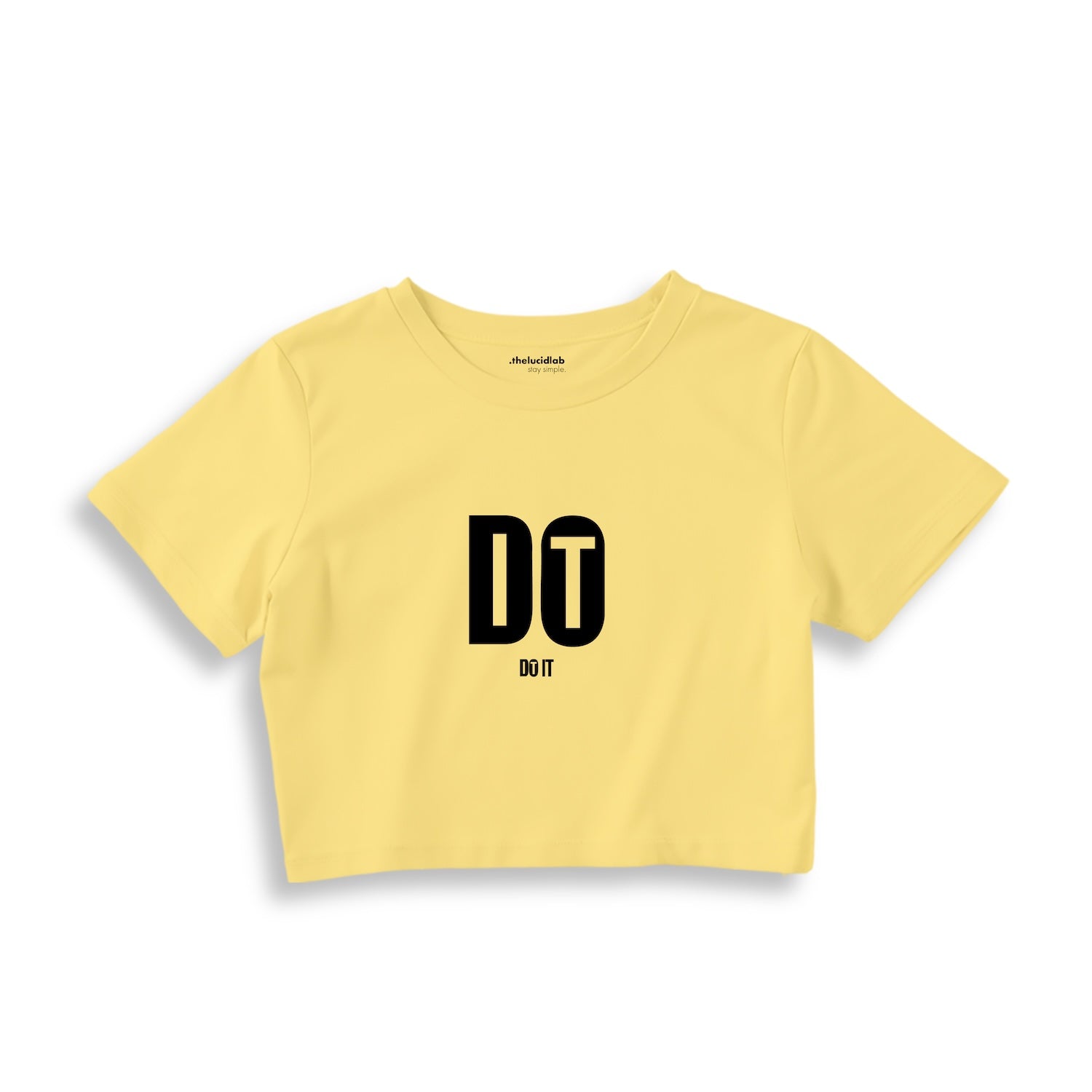 DO IT Crop Tişört