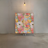 Bloom Study - Renkli Güllü Polar Tv Battaniyesi