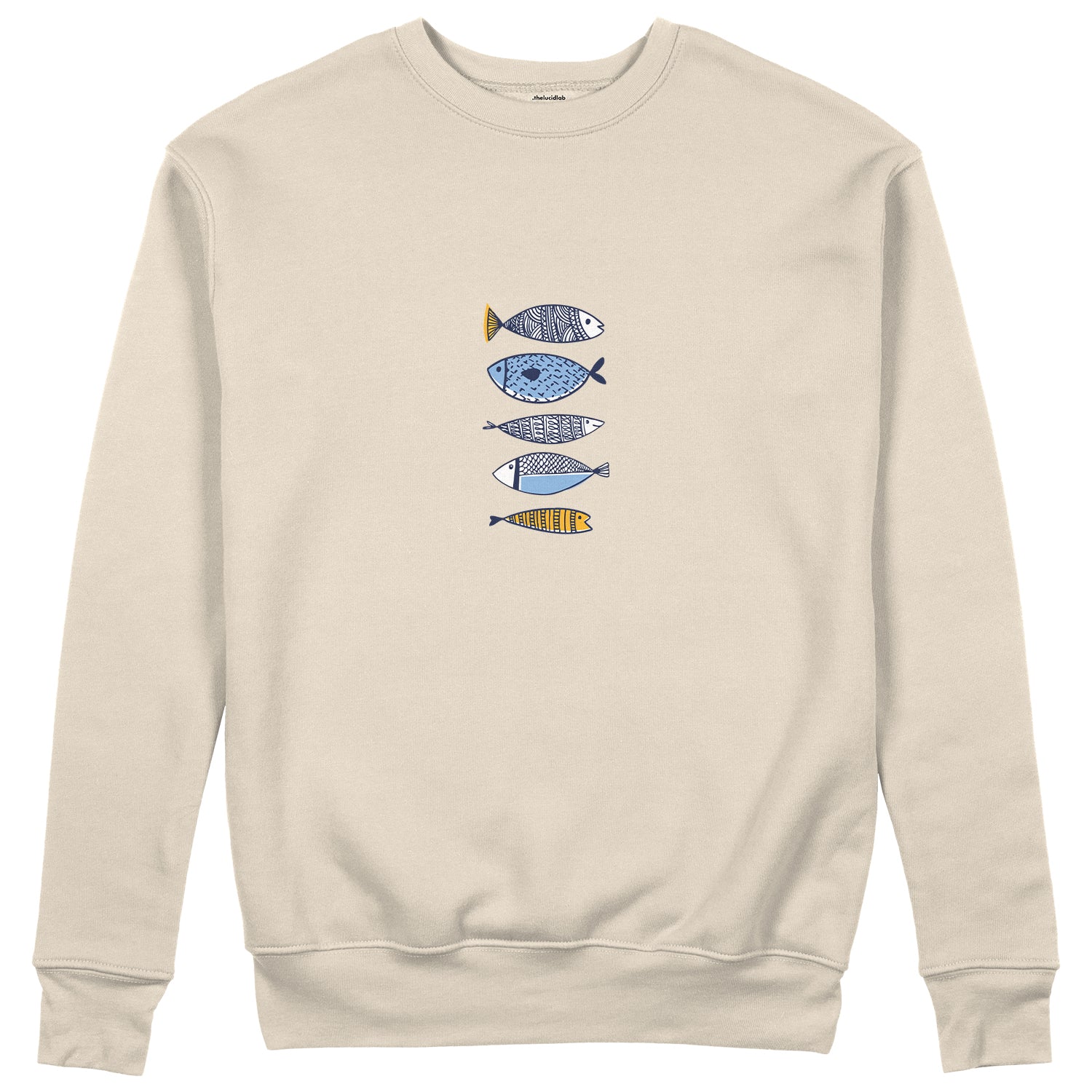 Marine Pattern Study Sweatshirt