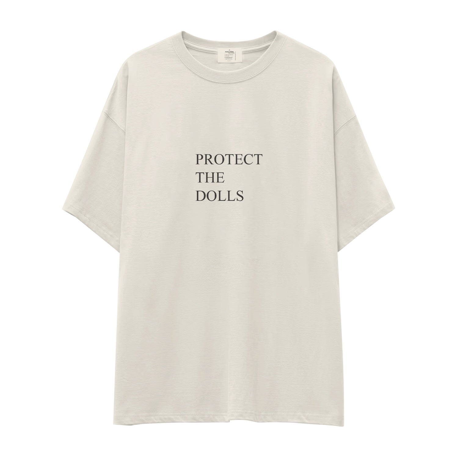 Protect The Dolls Oversize Tişört