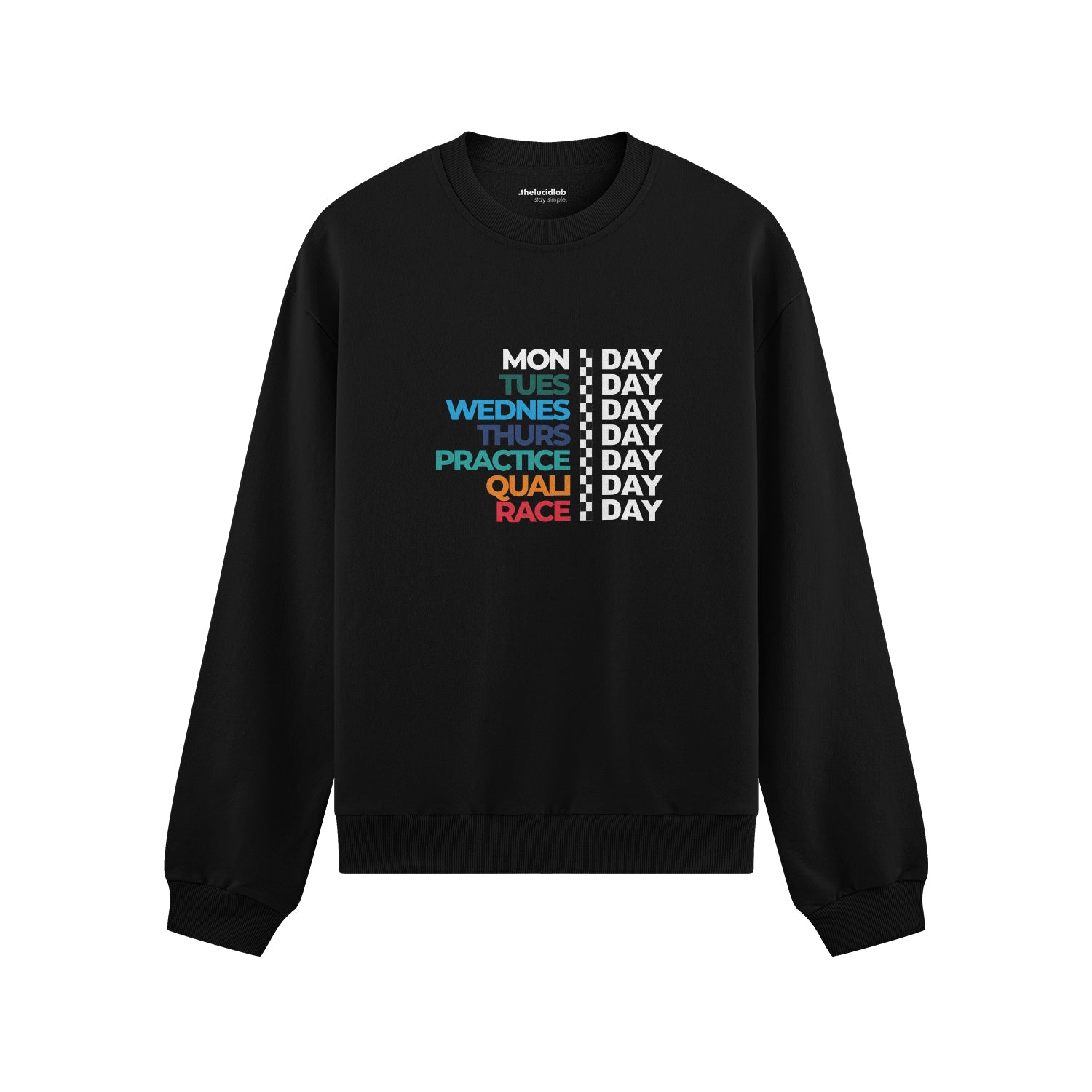 Formula 1 / Week Days Oversize Sweatshirt