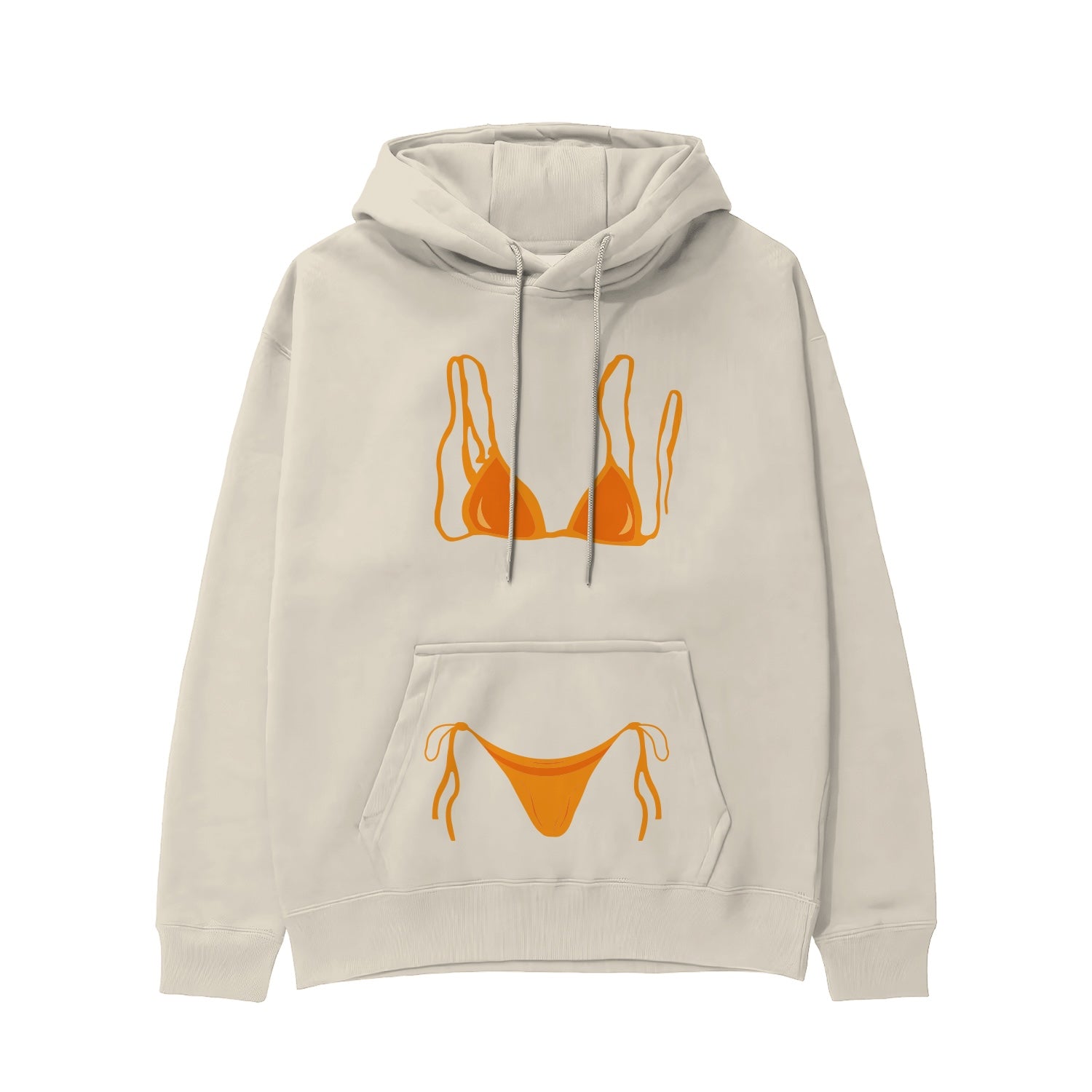 Orange Bikini Hoodie