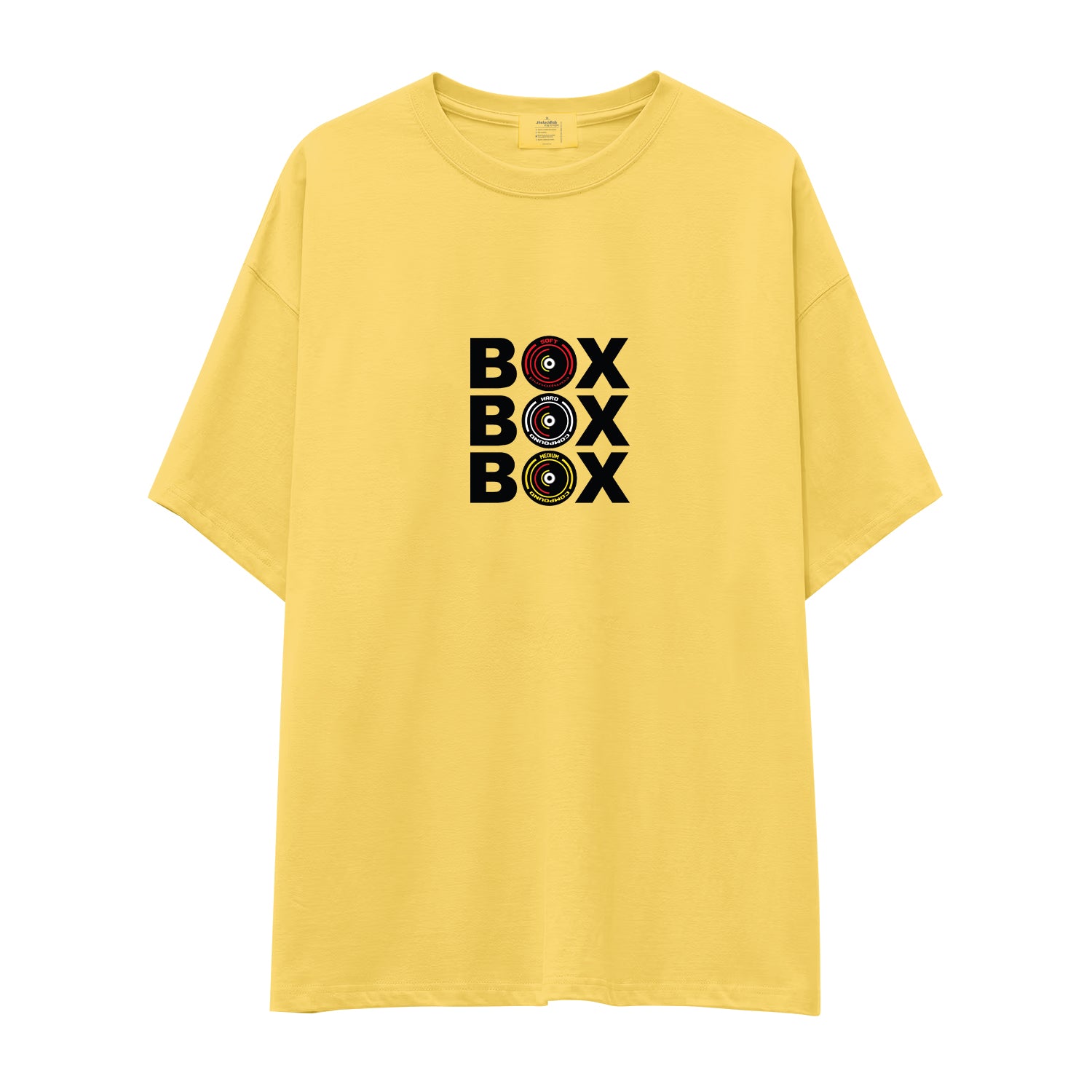 Box Box Box Oversize Tişört