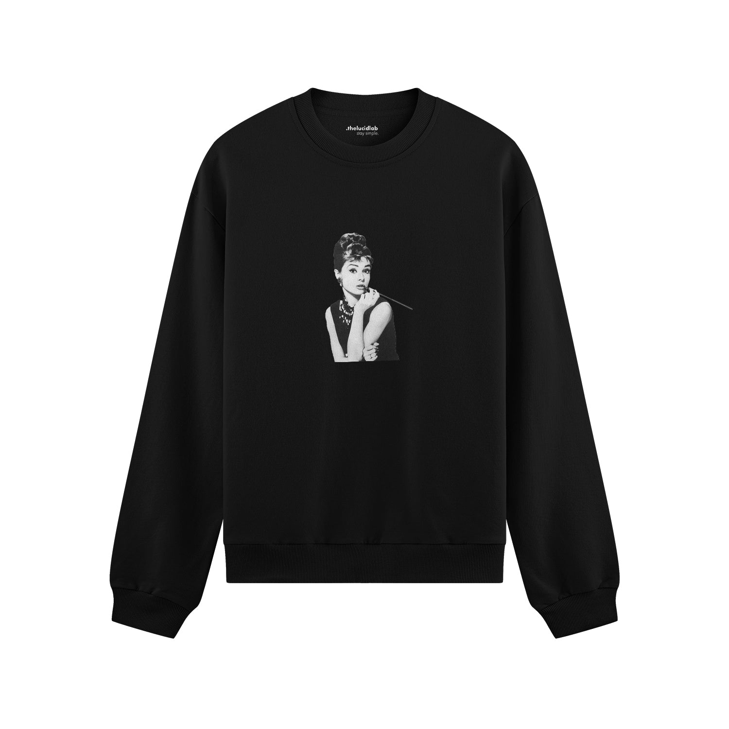 Audrey Hepburn Oversize Sweatshirt