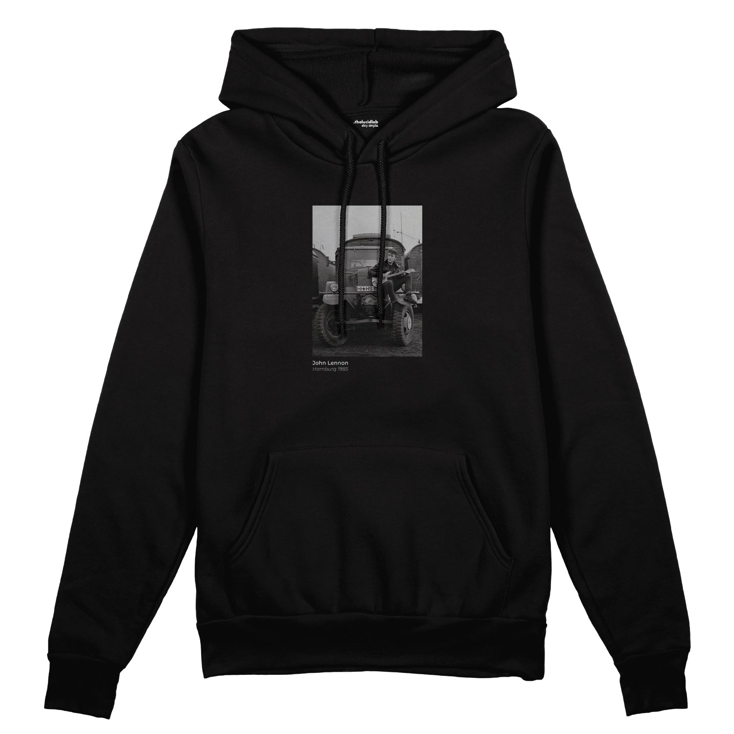 John Lennon Hamburg 1985 Oversize Hoodie