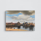 View of Delft Kanvas Tablo