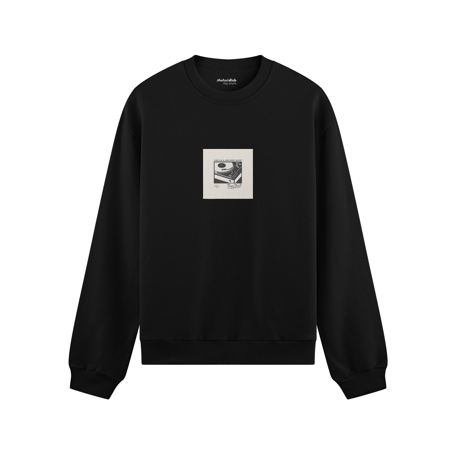 Vinyl Dreams Oversize Sweatshirt