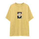 Albert Einstein / Homer Simpson Oversize Tişört