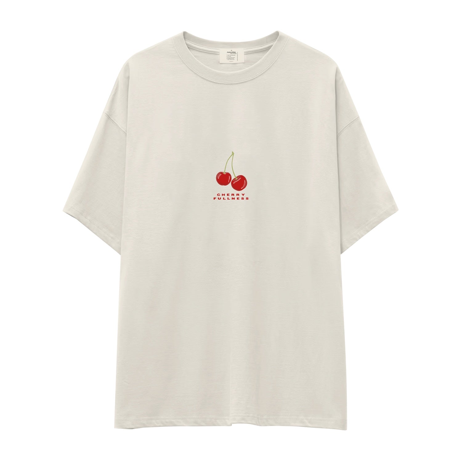 Cherry Fullness Oversize Tişört