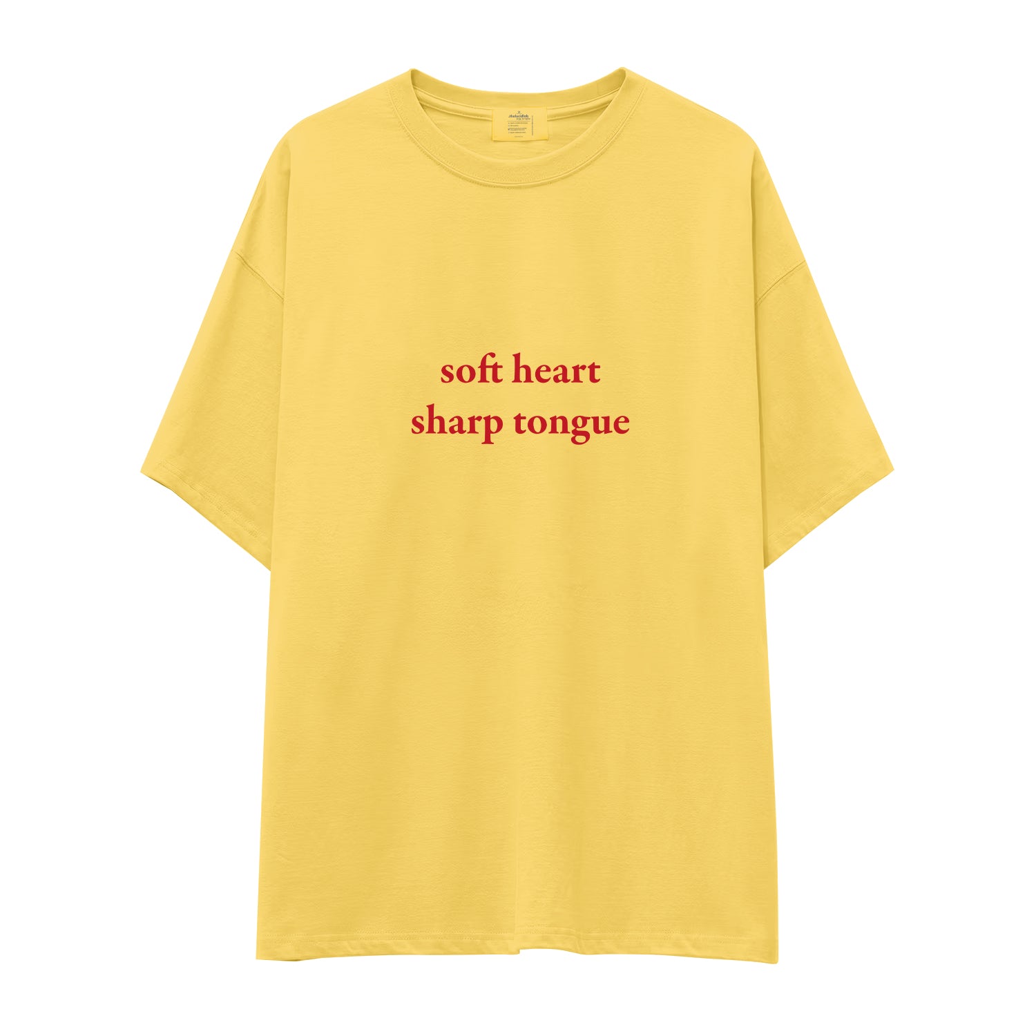 Soft Heart Sharp Tongue Oversize Tişört