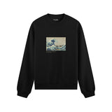 Kanagawa Oki Nami Ura Oversize Sweatshirt