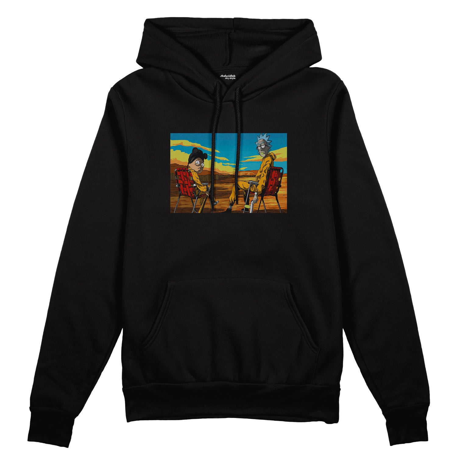 Breaking Bad / Rick and Morty Oversize Hoodie