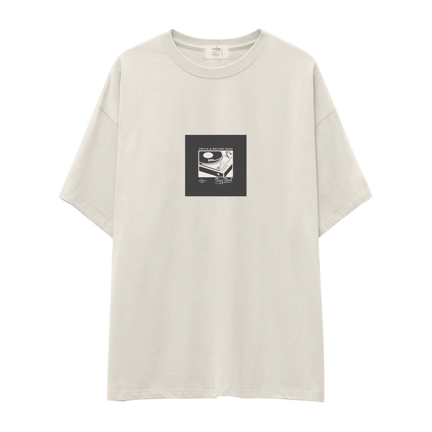 Vinyl Dreams Oversize Tişört