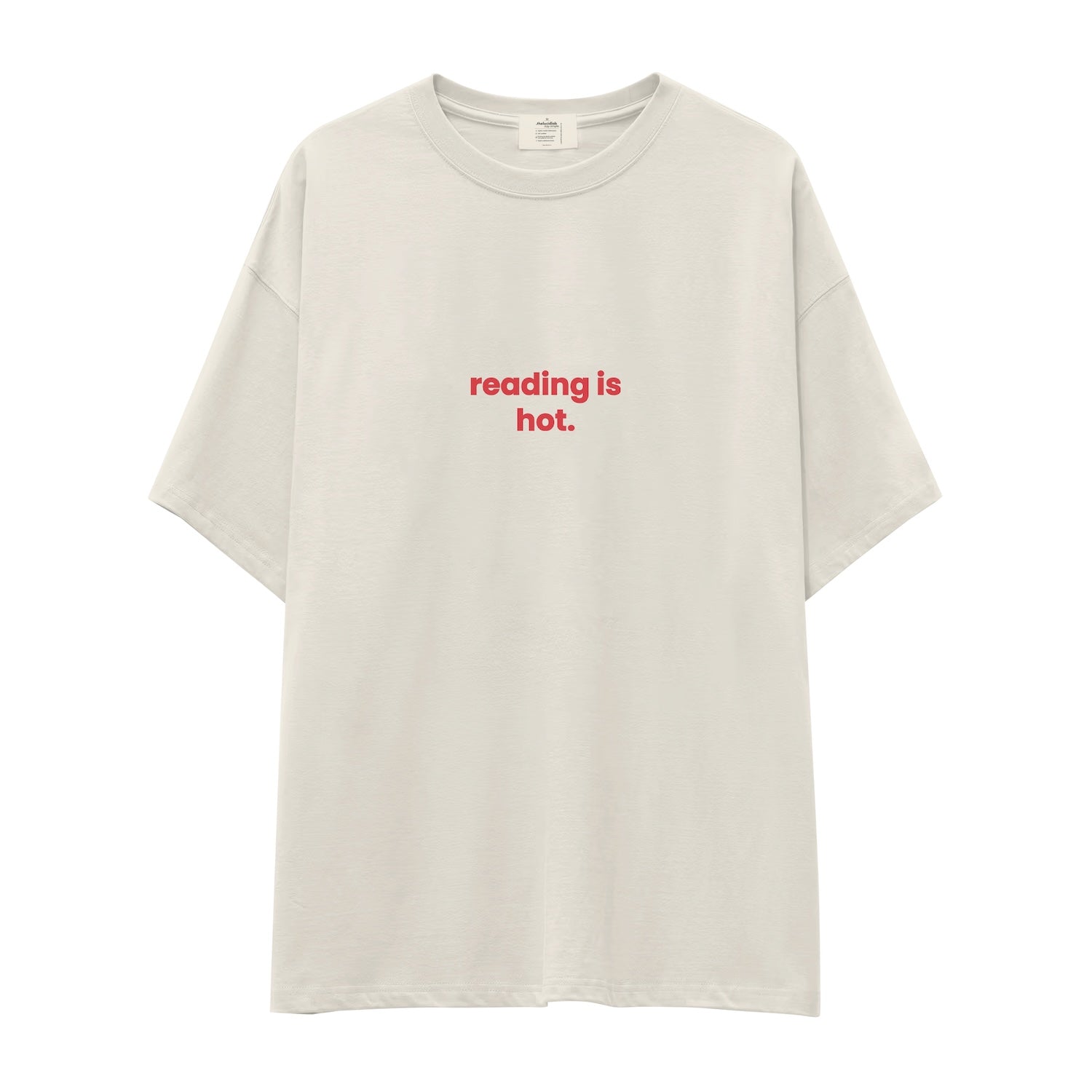 Reading Is Hot Oversize Tişört