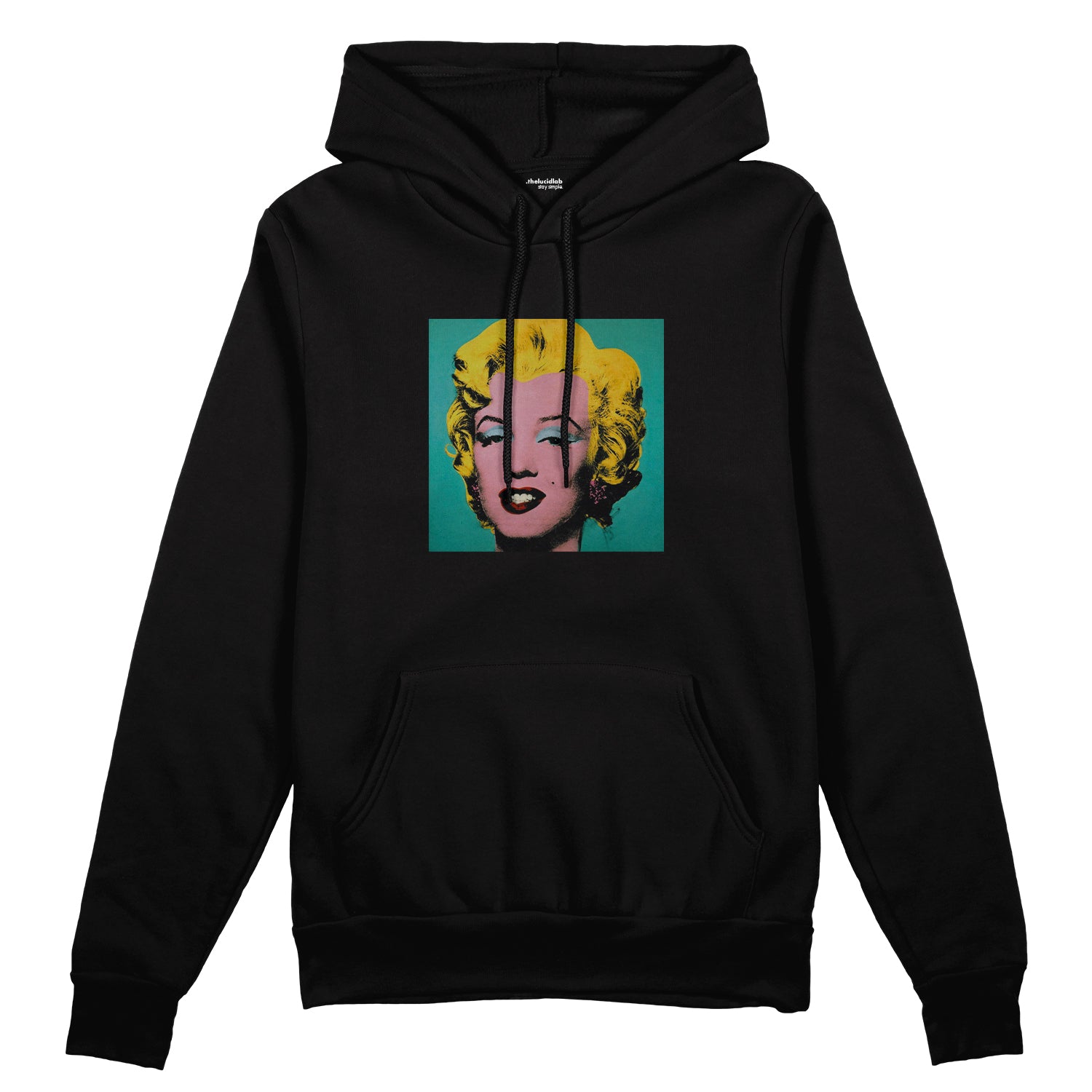 Andy Warhol / Marilyn Monroe Blue Oversize Hoodie