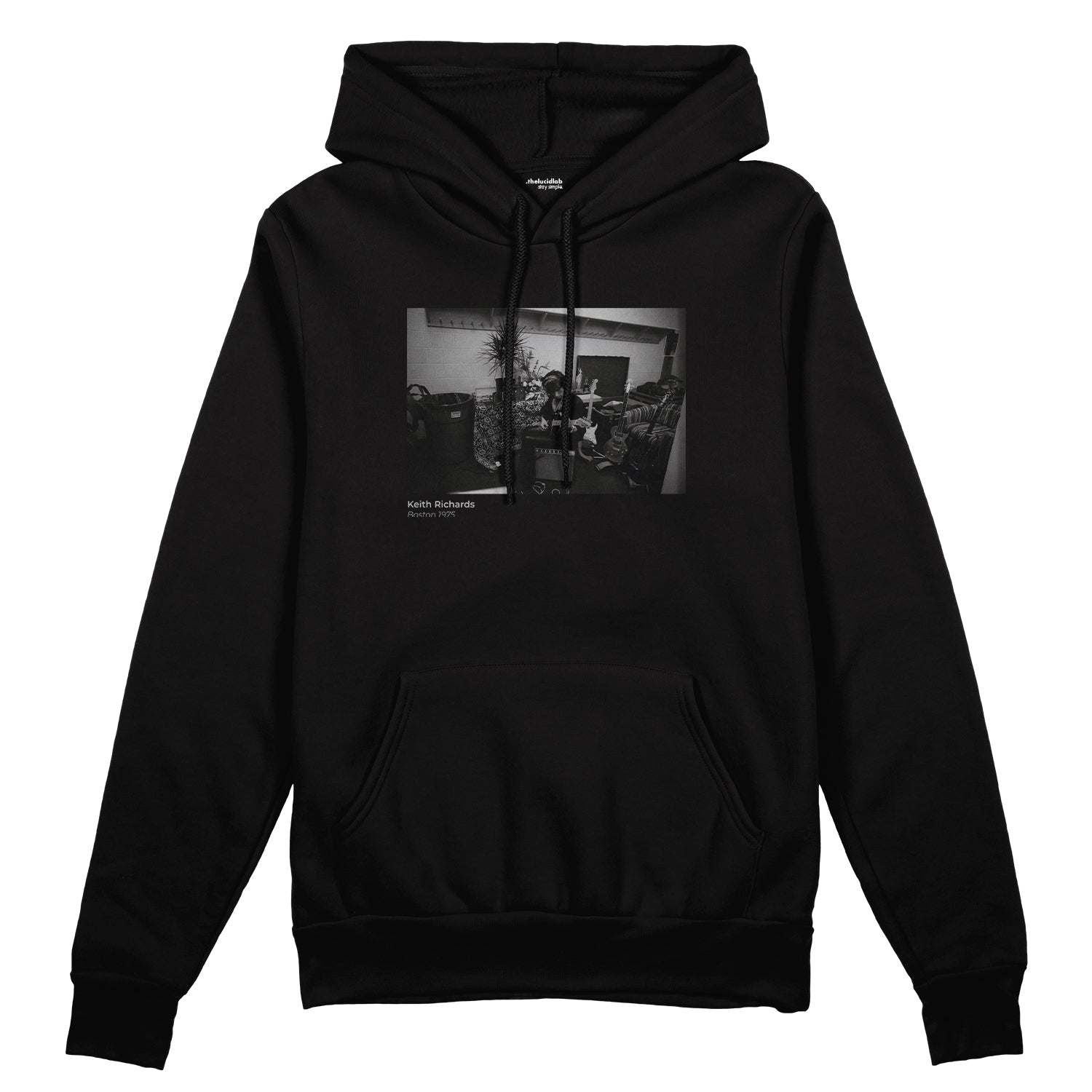 Keith Richards Boston 1975 Oversize Hoodie