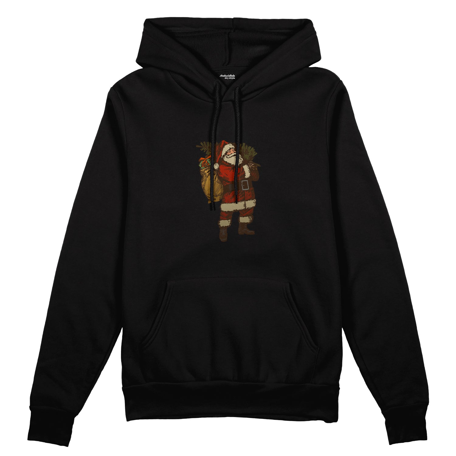 Vintage Santa Oversize Hoodie
