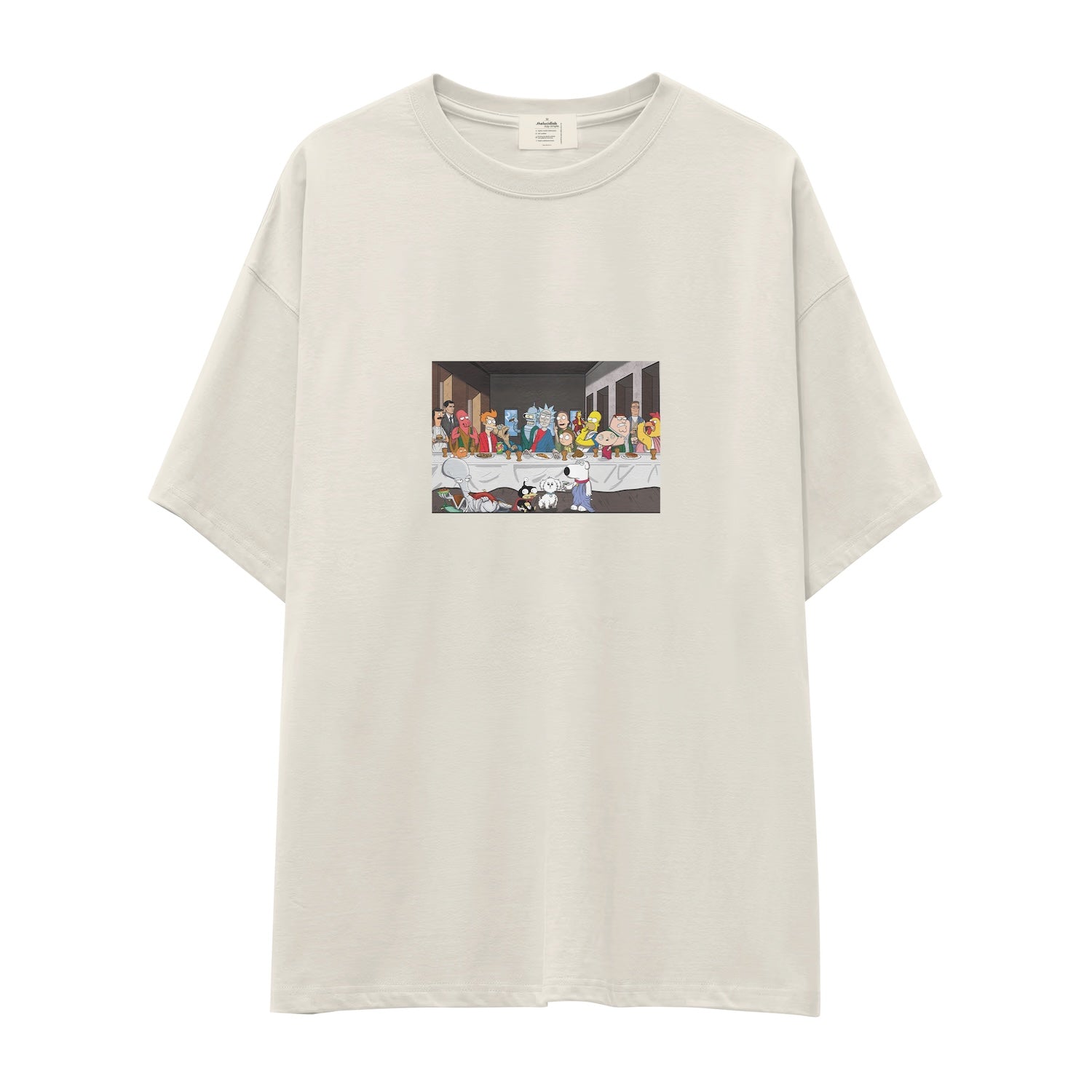 Champions Last Supper Oversize Tişört